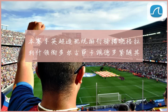 本赛季英超造犯规排行榜揭晓格拉利什领衔多尔古萨卡佩德罗紧随其后